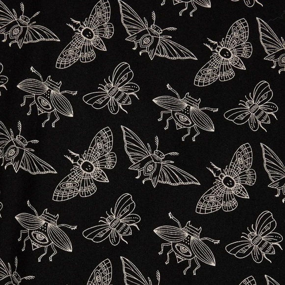 Disturbia Mortmoth Short Sleeve Midi Dress US 8 / UK 12 - Picture 9 of 11